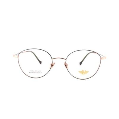 LUCIDA VISTA glasses,model,A0469-C24,women,color olive green,lens color transparent,titanium,round