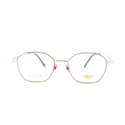 LUCIDA VISTA glasses,model,A0507-C41,women,color olive green,lens color transparent,titanium,hexagon