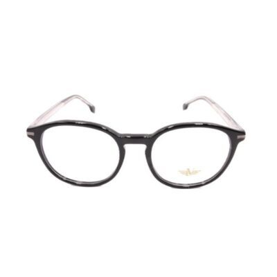 LUCIDA VISTA glasses,model,1659-C1,unisex,color black,lens color transparent,accetat,round