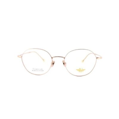 LUCIDA VISTA glasses,model,A0513-C1,women,color gold,lens color transparent,titanium,round
